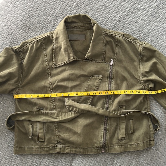 Blank NYC boxy moto belted army jacket - Picture 12 of 12